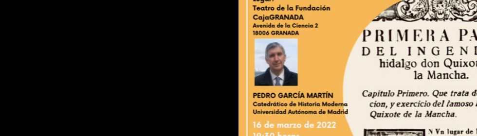 Conferencia de Pedro García Martín - Historiador y escritor